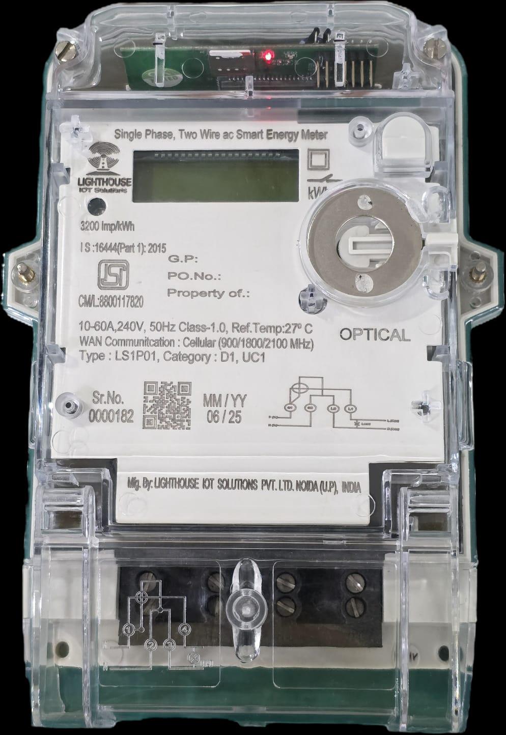 Single Phase GPRS Smart Meter