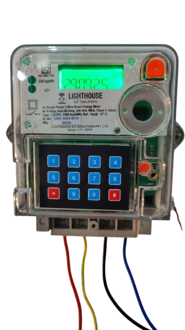 Single Phase Keypad Token Meter