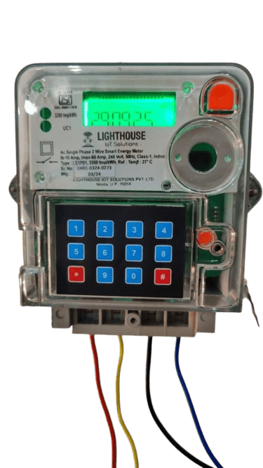 Single Phase Keypad Token Meter